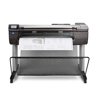 Hewlett Packard Designjet T830 eMFP Printer - 24in 26 sec/page on A1/D - 81 A1/D prints per hour - A0 PRINT SOLUTIONS